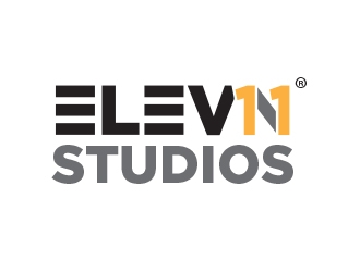 ELEVN STUDIOS logo design by Manolo