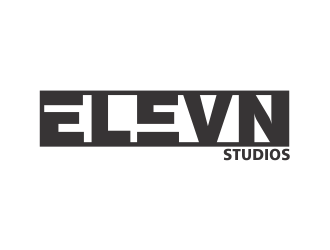 ELEVN STUDIOS logo design by MariusCC