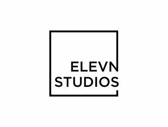 ELEVN STUDIOS logo design by 48art