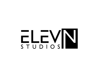 ELEVN STUDIOS logo design by Louseven