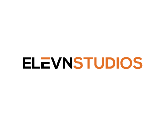 ELEVN STUDIOS logo design by JoeShepherd