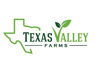 Texas Valley Farms logo design by akilis13