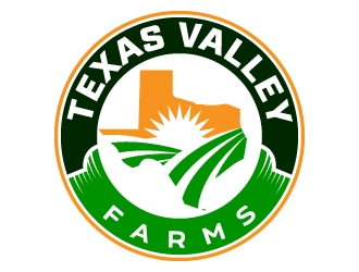 Texas Valley Farms logo design by jaize