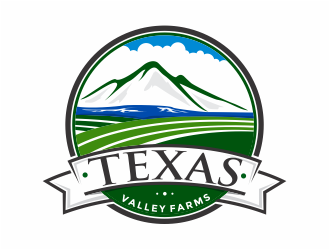 Texas Valley Farms logo design by mutafailan