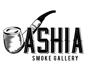 Ashia Smoke Gallery  logo design by avatar