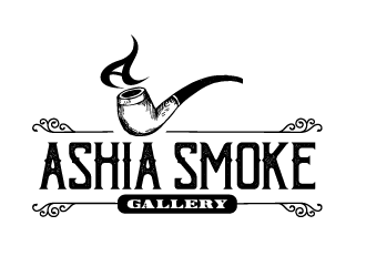 Ashia Smoke Gallery  logo design by Ultimatum