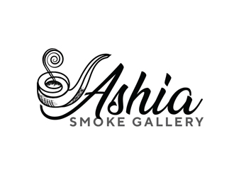 Ashia Smoke Gallery  logo design by Roma
