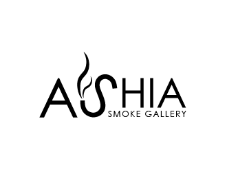 Ashia Smoke Gallery  logo design by logy_d