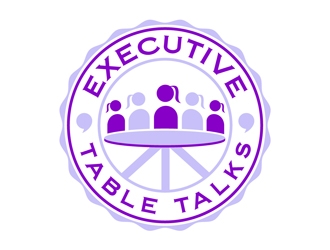 Executive Table Talks logo design by DreamLogoDesign