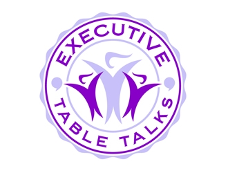 Executive Table Talks logo design by DreamLogoDesign