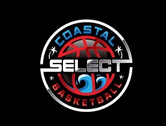 Coastal Select Basketball logo design by gogo
