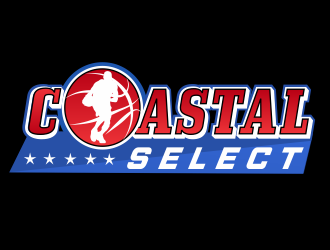 Coastal Select Basketball logo design by cgage20