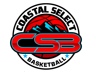 Coastal Select Basketball logo design by THOR_
