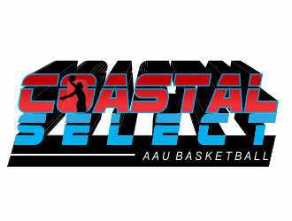 Coastal Select Basketball logo design by cgage20