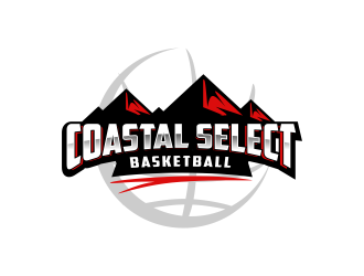 Coastal Select Basketball logo design by imagine