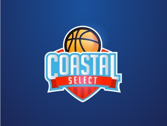 Coastal Select Basketball logo design by Galant