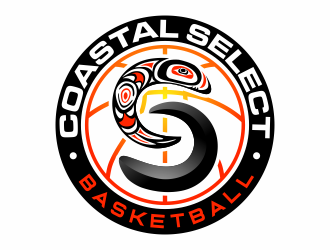 Coastal Select Basketball logo design by agus
