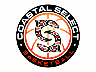 Coastal Select Basketball logo design by agus