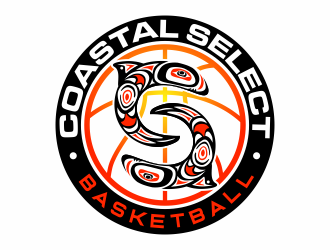Coastal Select Basketball logo design by agus