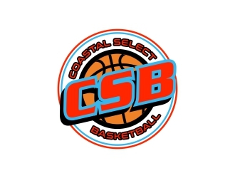 Coastal Select Basketball logo design by berkahnenen