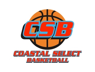 Coastal Select Basketball logo design by berkahnenen