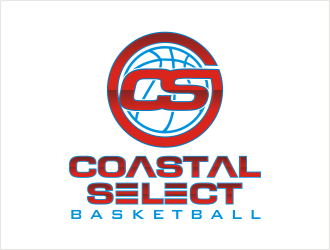 Coastal Select Basketball logo design by bunda_shaquilla