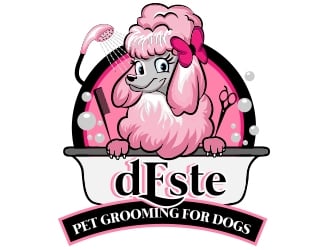 dEste Pet Grooming for Dogs logo design by avatar