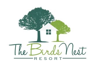 The Birds Nest Resort logo design by shravya