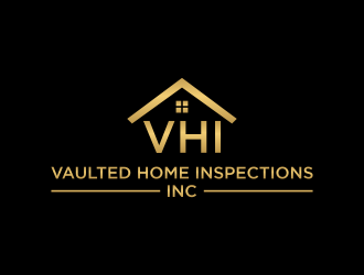 Vaulted Home Inspections Inc logo design by BlessedArt