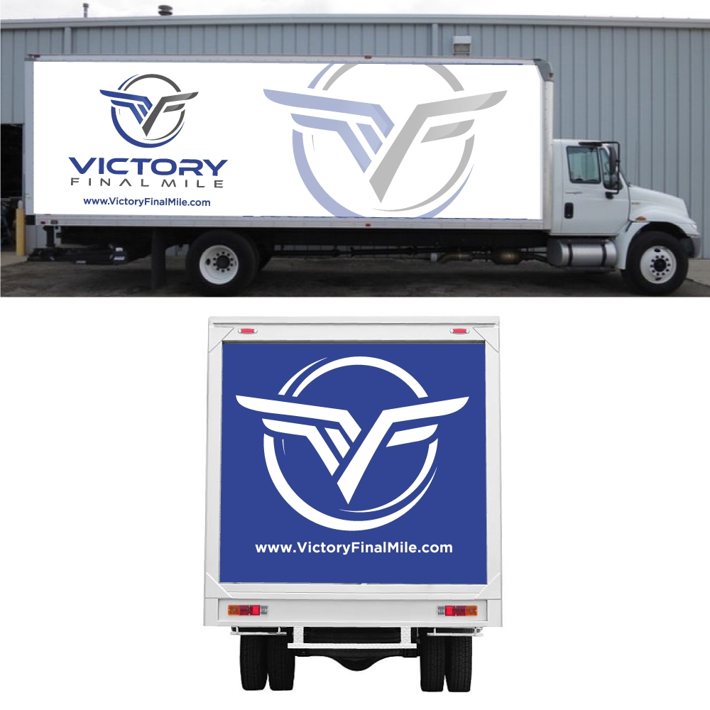 Victory Final Mile logo design by labo