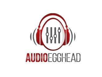 Audio Egghead logo design by NikoLai