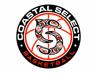 Coastal Select Basketball logo design by agus