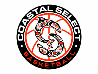Coastal Select Basketball logo design by agus