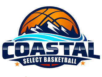 Coastal Select Basketball logo design by THOR_