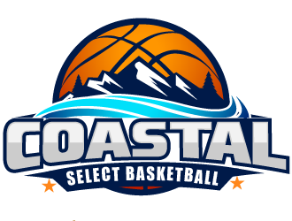 Coastal Select Basketball logo design by THOR_