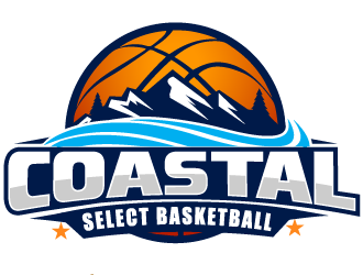 Coastal Select Basketball logo design by THOR_