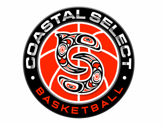 Coastal Select Basketball logo design by agus
