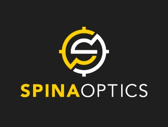 SPINA OPTICS logo design by akilis13