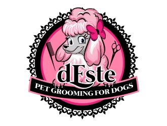 dEste Pet Grooming for Dogs logo design by avatar
