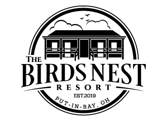 The Birds Nest Resort logo design by jaize