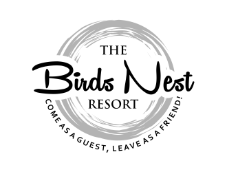 The Birds Nest Resort logo design by cintoko