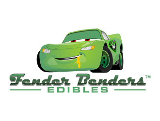 Fender Benders EDIBLES logo design by Republik
