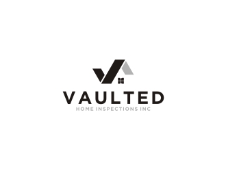 Vaulted Home Inspections Inc logo design by narnia