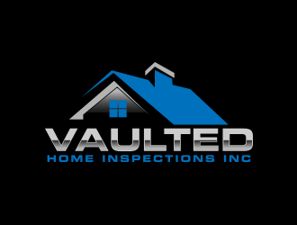 Vaulted Home Inspections Inc logo design by Inlogoz