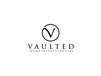 Vaulted Home Inspections Inc logo design by bricton