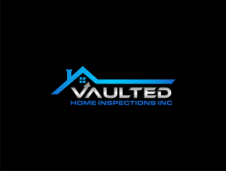 Vaulted Home Inspections Inc logo design by Republik