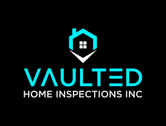 Vaulted Home Inspections Inc logo design by Editor