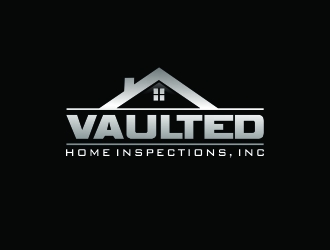 Vaulted Home Inspections Inc logo design by vicafo
