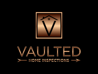 Vaulted Home Inspections Inc logo design by done
