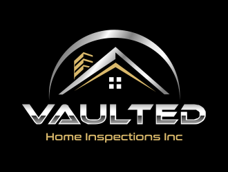 Vaulted Home Inspections Inc logo design by AisRafa